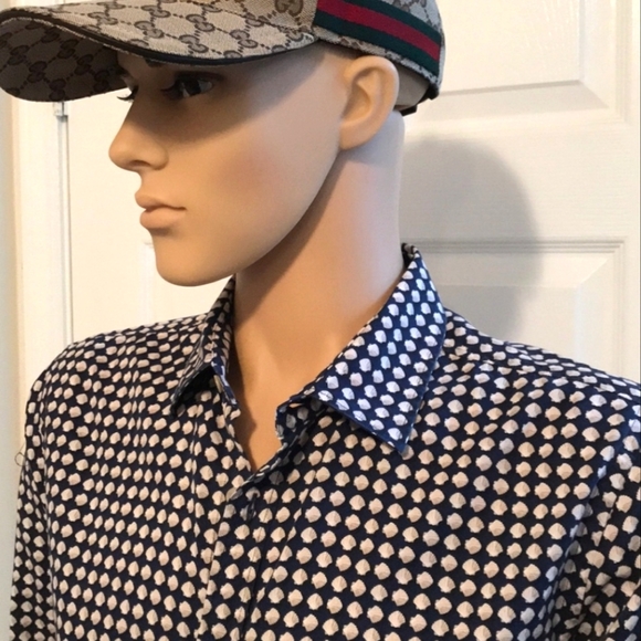 Gucci Men's Button Down Shirt L/XL - Picture 3 of 13